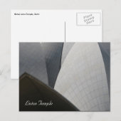 Lotuskleider Postkarte (Vorne/Hinten)