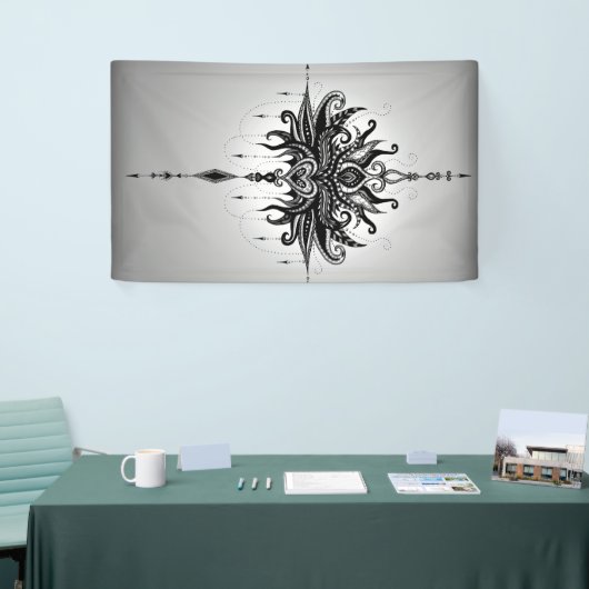 Lotusmandala Banner (Messeveranstaltung)