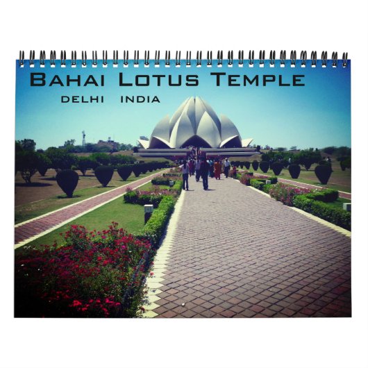 Lotustempel 2027 kalender (Titelbild)