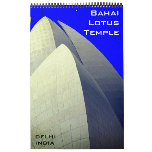 Lotustempel Delhi Kalender