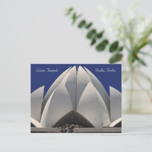 Lotusvögel Postkarte (Stehend Vorderseite)