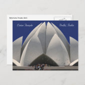 Lotusvögel Postkarte (Vorne/Hinten)