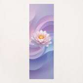 Lotuswirbel Yogamatte (Vorderseite)