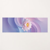 Lotuswirbel Yogamatte (Vorderseite (Horizontal))