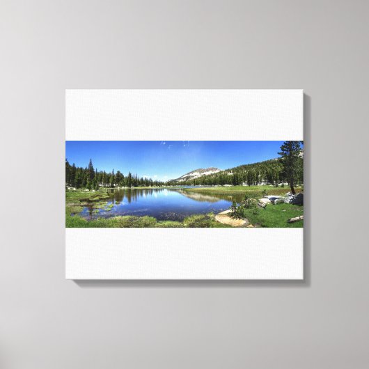 Lou Beverly Lake - Sierra Leinwanddruck (Vorderseite)