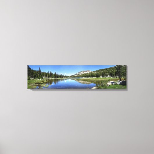 Lou Beverly Lake - Sierra Leinwanddruck (Vorderseite)