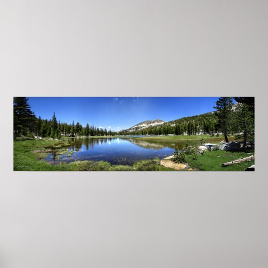 Lou Beverly Lake - Sierra Poster (Vorne)