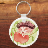 Lou Coquelicot Schlüsselanhänger (Vorderseite)