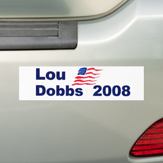 Lou dobbs 2008 autoaufkleber (Auf Auto)