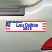 Lou Dobbs 2008 Autoaufkleber (Auf Auto)