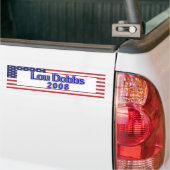 Lou Dobbs 2008 Autoaufkleber (Auf Lkw)
