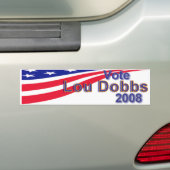 Lou Dobbs 2008 Autoaufkleber (Auf Auto)