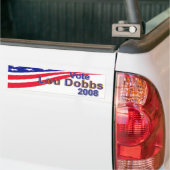Lou Dobbs 2008 Autoaufkleber (Auf Lkw)