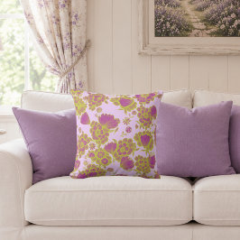 Lou 💜 Floral Kissen