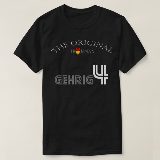 Lou Gehrig TShirt 2 (Design vorne)