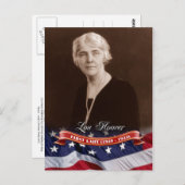 Lou Hoover, First Lady of the U.S. Postkarte (Vorne/Hinten)