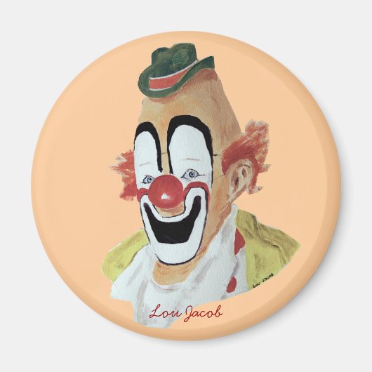 Lou Jacob Clown Magnet (Vorne)