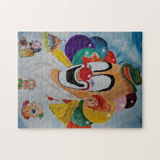 Lou Jacobs Clown Puzzle (Horizontal)