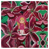 Lou Lily Fabric Stoff (Nahaufnahme)