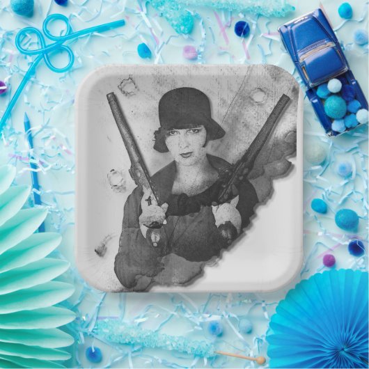 ¡Lou Lou Bangs! Pappteller (Party)