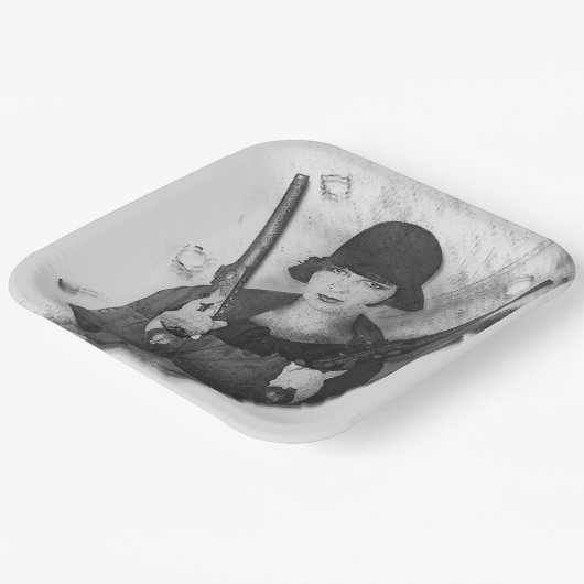 ¡Lou Lou Bangs! Pappteller (Gewinkelt)