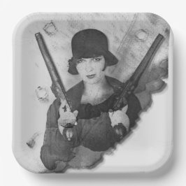 ¡Lou Lou Bangs! Pappteller