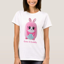 "Lou Lou" Eine kuschelige, rosa Kreatur. T-Shirt