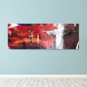 L'oublié de l'Apokalypse 2014 Leinwanddruck (Insitu (Holzboden))