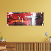 L'oublié de l'Apokalypse 2014 Leinwanddruck (Insitu (Wohnzimmer))