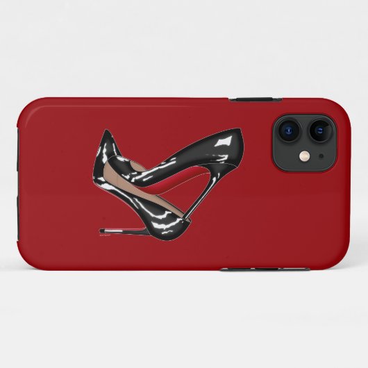 LOUBOUTIN GESTAPELT Case-Mate iPhone HÜLLE (Rückseite (Horizontal))