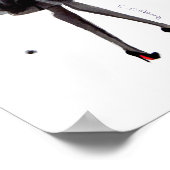 Louboutins in Tinte Poster (Ecke)