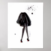 Louboutins in Tinte Poster (Vorne)