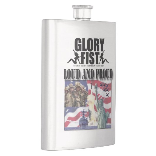 Loud and Proud Flask Flachmann (Rechts)