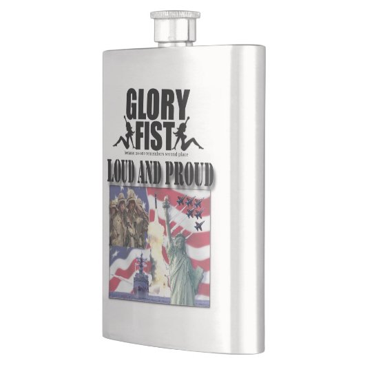 Loud and Proud Flask Flachmann (Links)