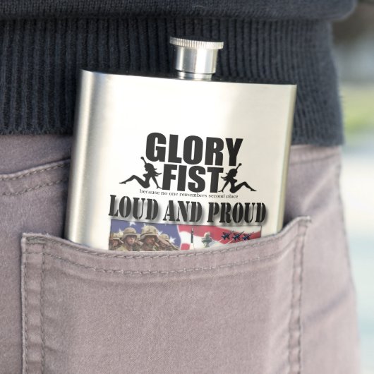 Loud and Proud Flask Flachmann (Beispiel)