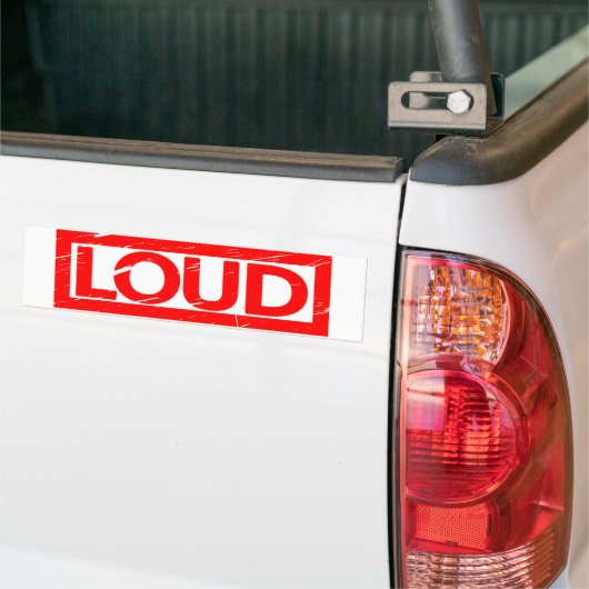 Loud Briefmarke Autoaufkleber (Auf Lkw)
