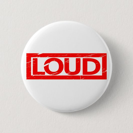 Loud Briefmarke Button (Vorderseite)