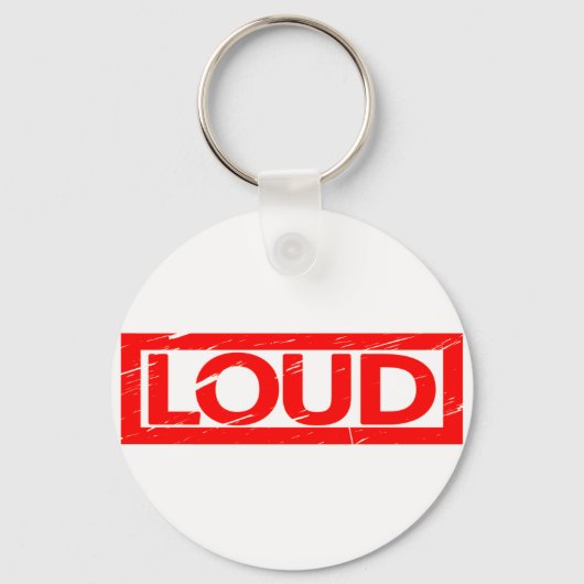 Loud Briefmarke Schlüsselanhänger (Vorderseite)
