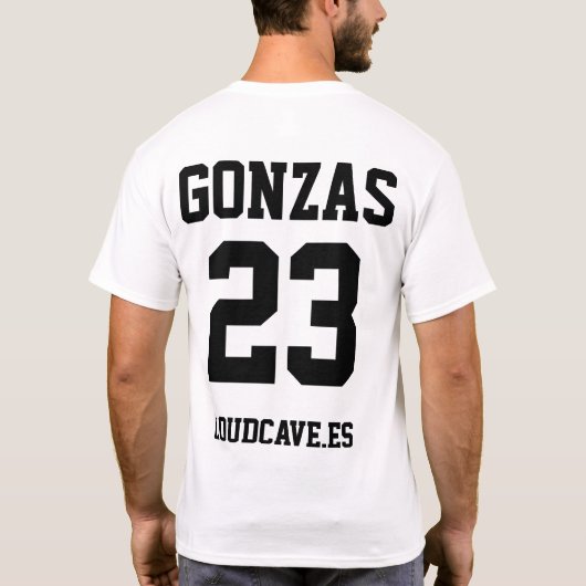 Loud Cave - Gonzas T-Shirt (Rückseite)