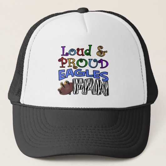 Loud Eagles Fan Truckerkappe (Vorderseite)