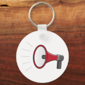 Loud Megaphone Schlüsselanhänger (Vorderseite)