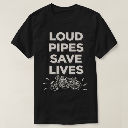 Loud Pipes Rettete Lives Pullover (Design vorne)