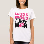 Loud & Proud Cheer Mama T-Shirt (Vorderseite)