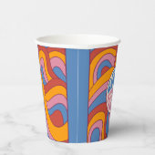 Loud & Proud l Retro Vintag farbig Pappbecher (Rechts)