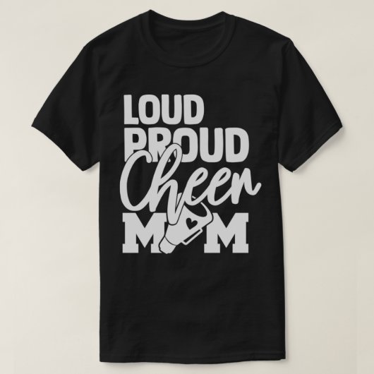 Loud Proud Mama Cheer Mother Pullover (Design vorne)