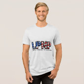 Loud Proud und Packin 2 Tri-Blend Shirt (Vorderseite voll)