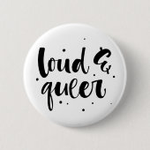 Loud & Que Button (Vorderseite)