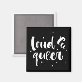 Loud & Que Magnet (Vorderseite/Rückseite)