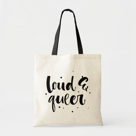 Loud & Que Tragetasche (Vorne)