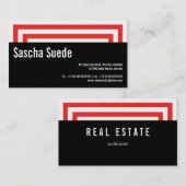 Loud und rot visitenkarte (Vorne/Hinten)